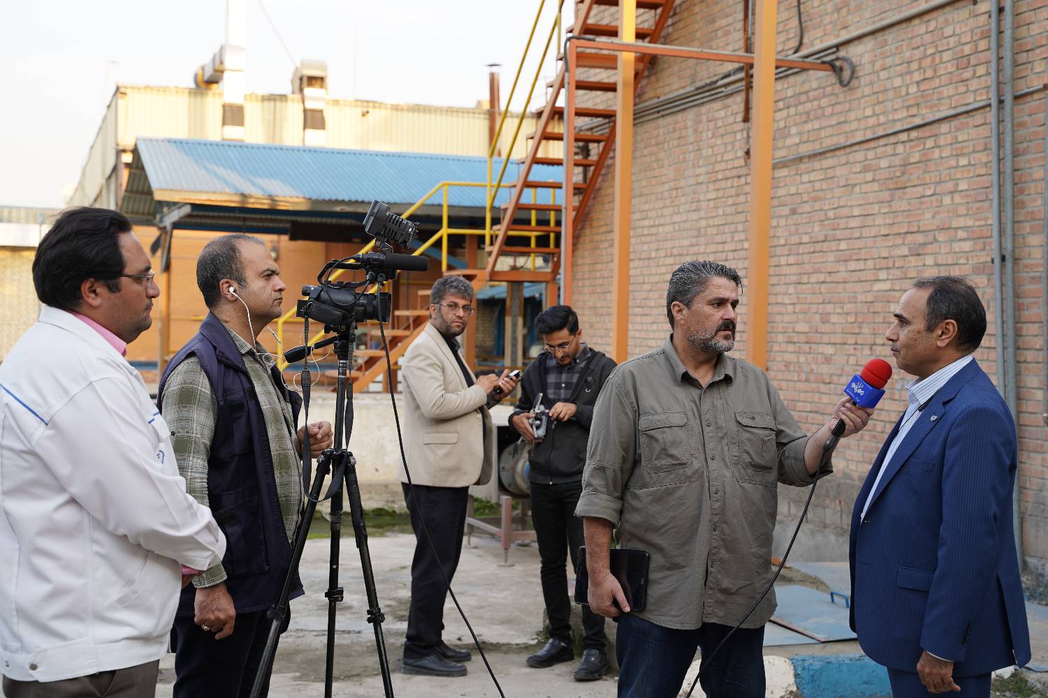 برگزاری مانور رزمایش شیمیایی در شرکت شیر پاستوریزه پگاه گلستان
