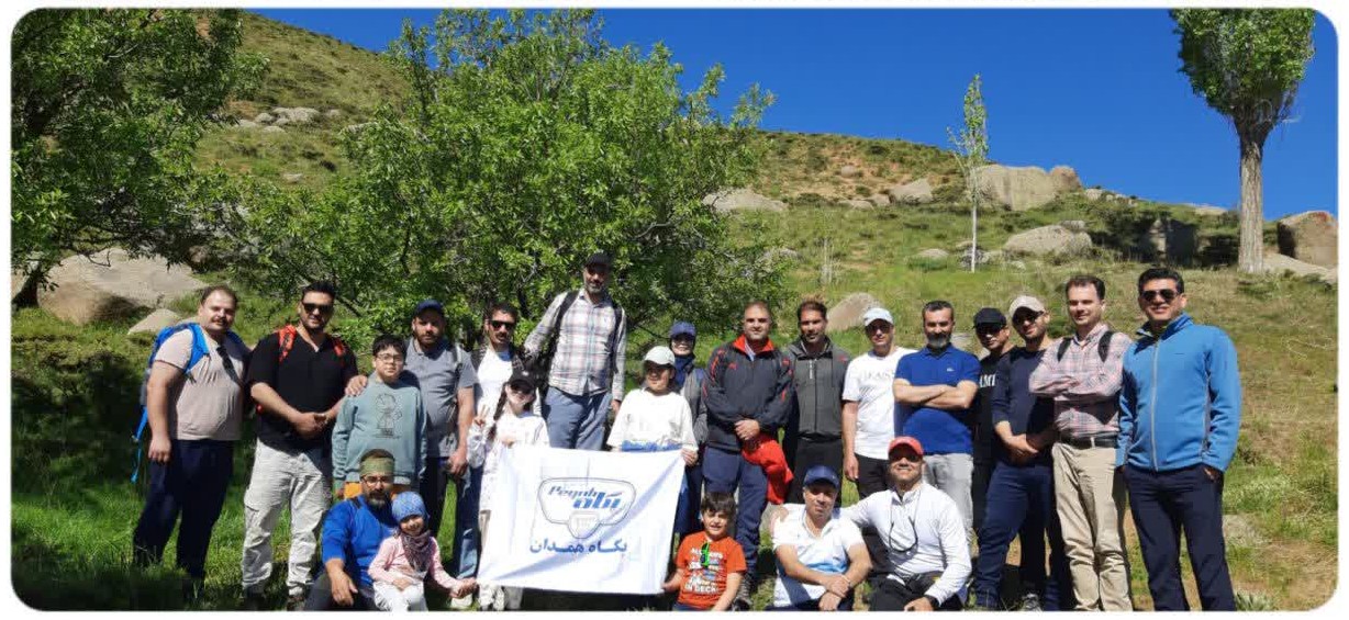 پیاده روی و کوه پیمایی خانوادگی در پگاه همدان