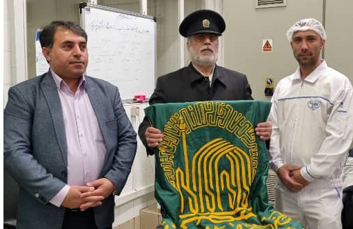 استقبال باشکوه از پرچم متبرک امام رضا (ع) در پگاه زنجان