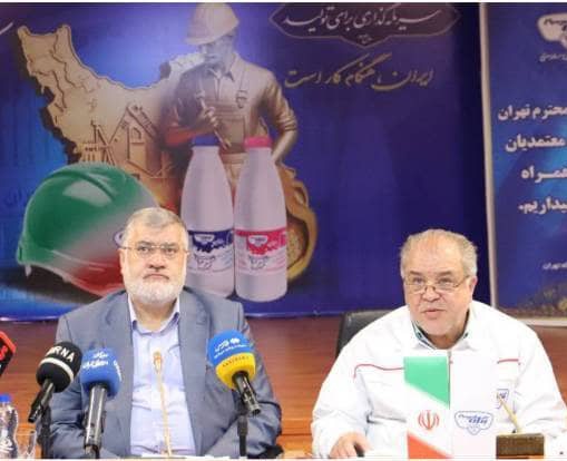 استاندار تهران در بازدید از پگاه تهران: “تلاش شبانه‌روزی کارگران پگاه، رضایت مردم را به همراه داشته است