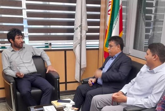 دیدار مدیرعامل شرکت شیر پاستوریزه پگاه خوزستان با مدیریت شعب بانک توسعه صادرات استان