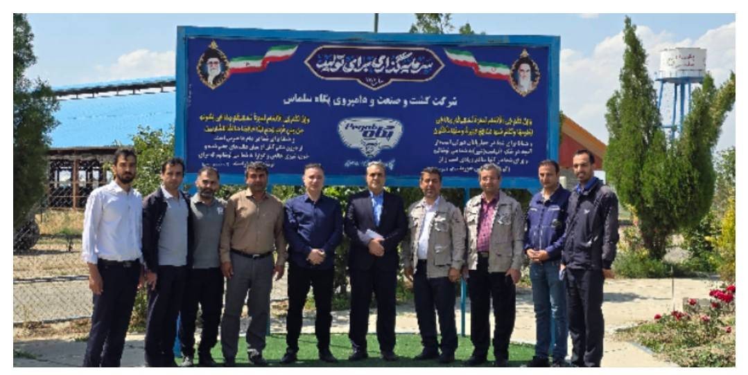 نشست پدافند غیرعامل در مجموعه کشت و صنعت و دامپروری پگاه سلماس