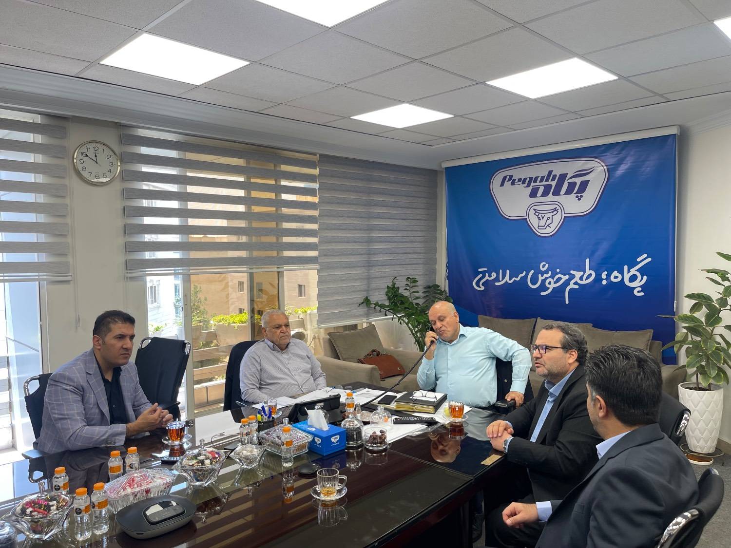 بررسی وضعیت فروش پگاه در شعب شمال کشور