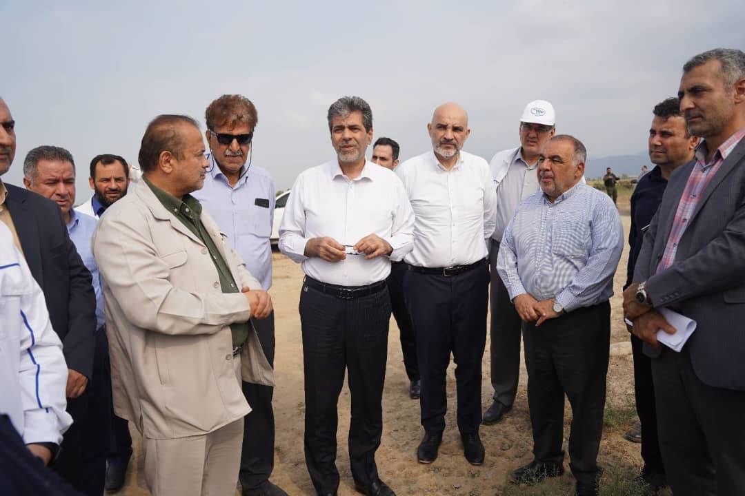 بازدید مدیران عامل صندوق بازنشستگی کشوری و آتیه صبا از پروژه کشت و صنعت پگاه گلستان