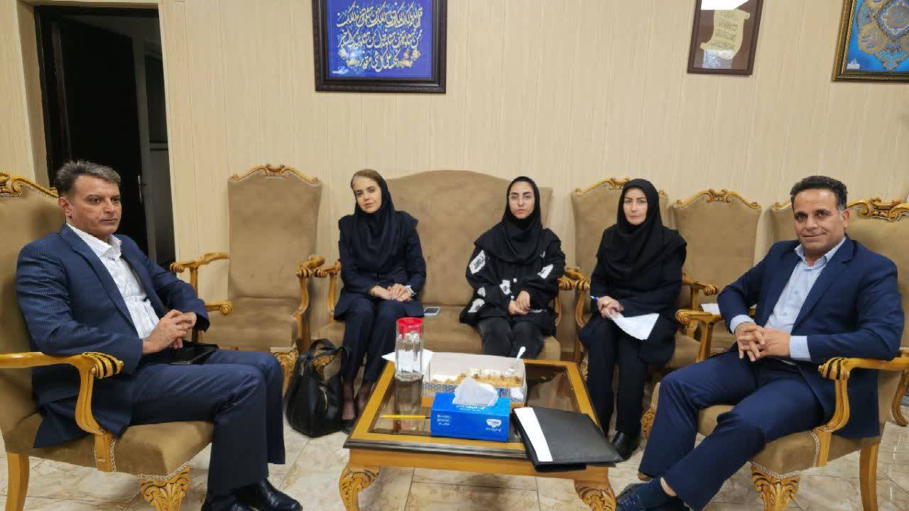 بازدید مدیر بیمه رازی شعبه اراک، از شرکت شیر پاستوریزه پگاه اراک