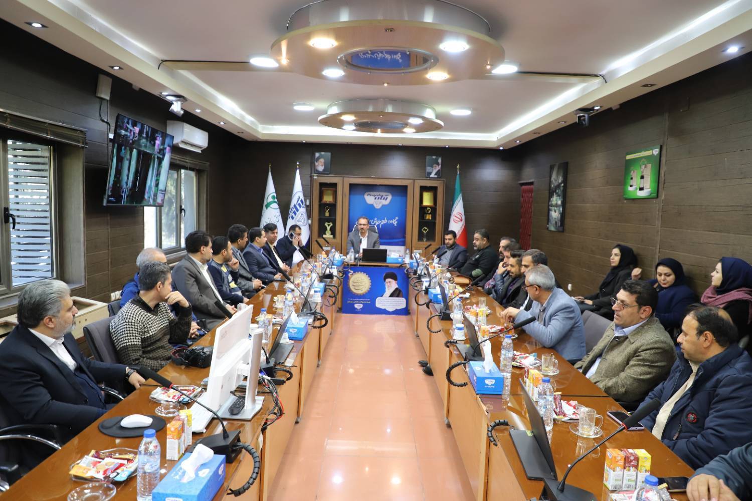 بازدید رئیس دانشگاه ملی مهارت از شرکت پگاه فارس