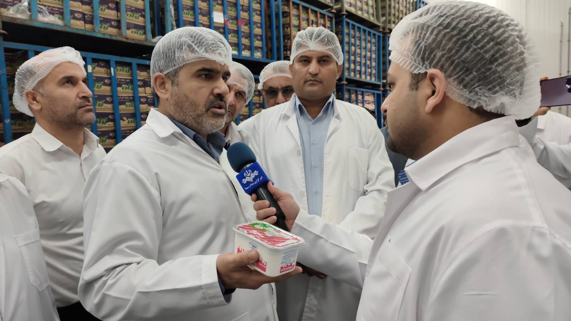 سرکشی «مدیرکل تعزیرات حکومتی استان خوزستان» به شرکت شیر پاستوریزه پگاه خوزستان