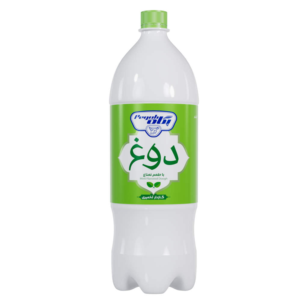 دوغ بطری پت ۲ لیتری گازدار