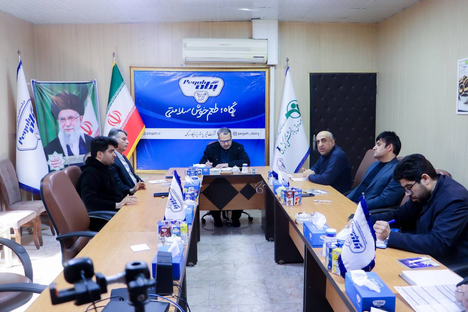 پگاه_از_چهارگوشه_ایران | رییس هیأت مدیره صنایع شیر ایران در بازدید از پگاه اراک بر تولید و گسترش بازار تأکید کرد