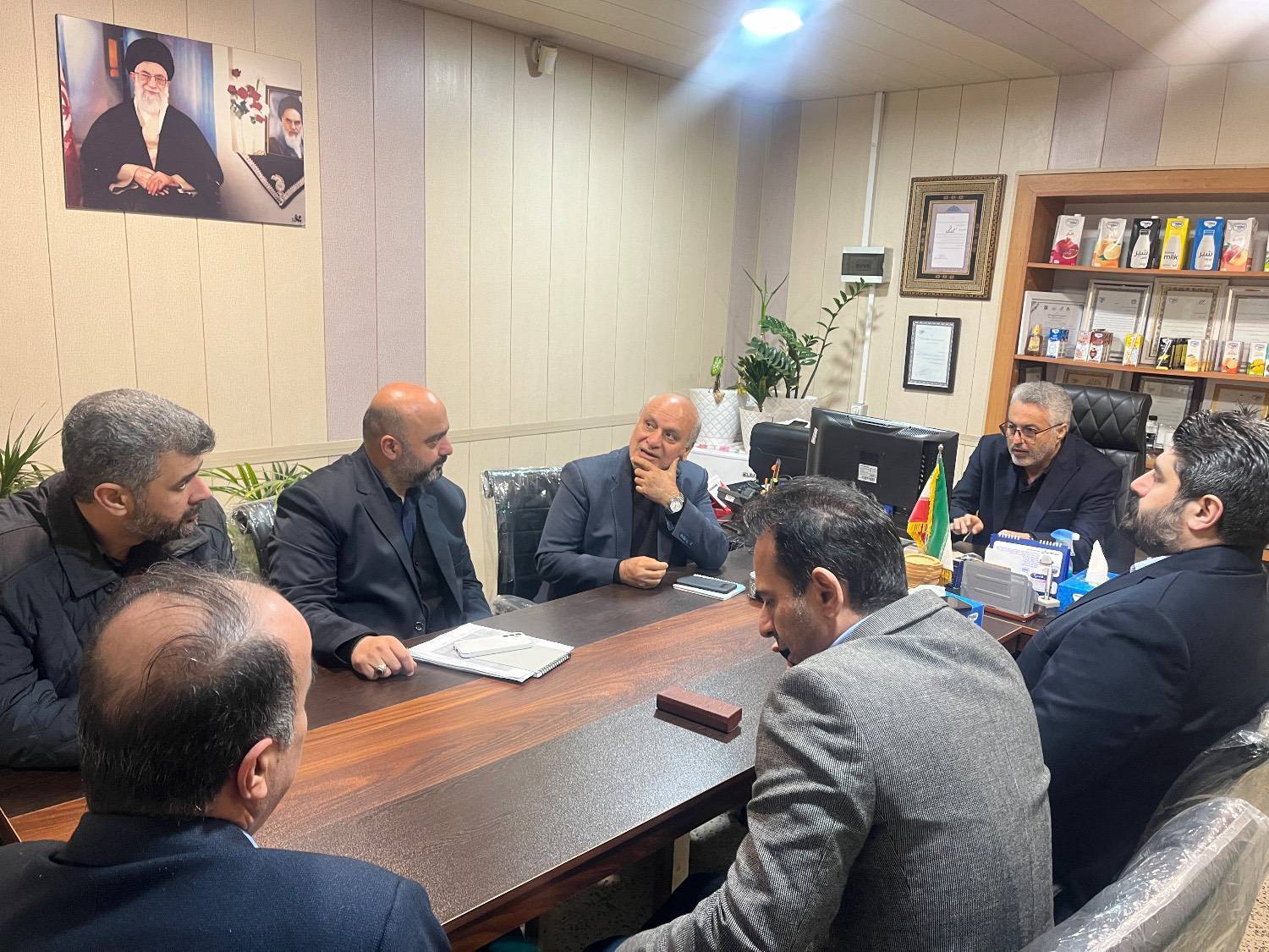 پگاه_ازچهارگوشه_ایران | پگاه در خط مقدم توزیع؛ بازدید معاون فروش و هماهنگی توزیع صنایع شیر ایران و مدیرعامل فروش پخش سراسری پگاه از شعبه رشت، تالش و رشت بلوار