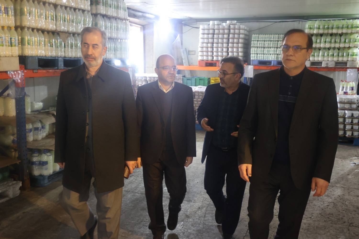پگاه_ازچهارگوشه_ایران | بازدید مدیرکل تعاون، کار و رفاه اجتماعی اردبیل از شعبه پگاه: تقدیر ویژه از تلاش کارکنان در ایجاد امنیت غذایی پایدار