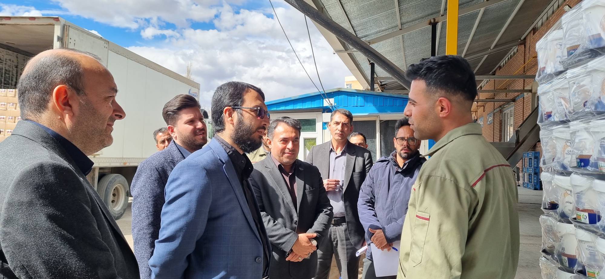 پگاه_از_چهار_گوشه_ایران | بازدید مشاور وزیر تعاون از پگاه زنجان: قدردانی از تولید دانش‌بنیان در شرایط جنگی