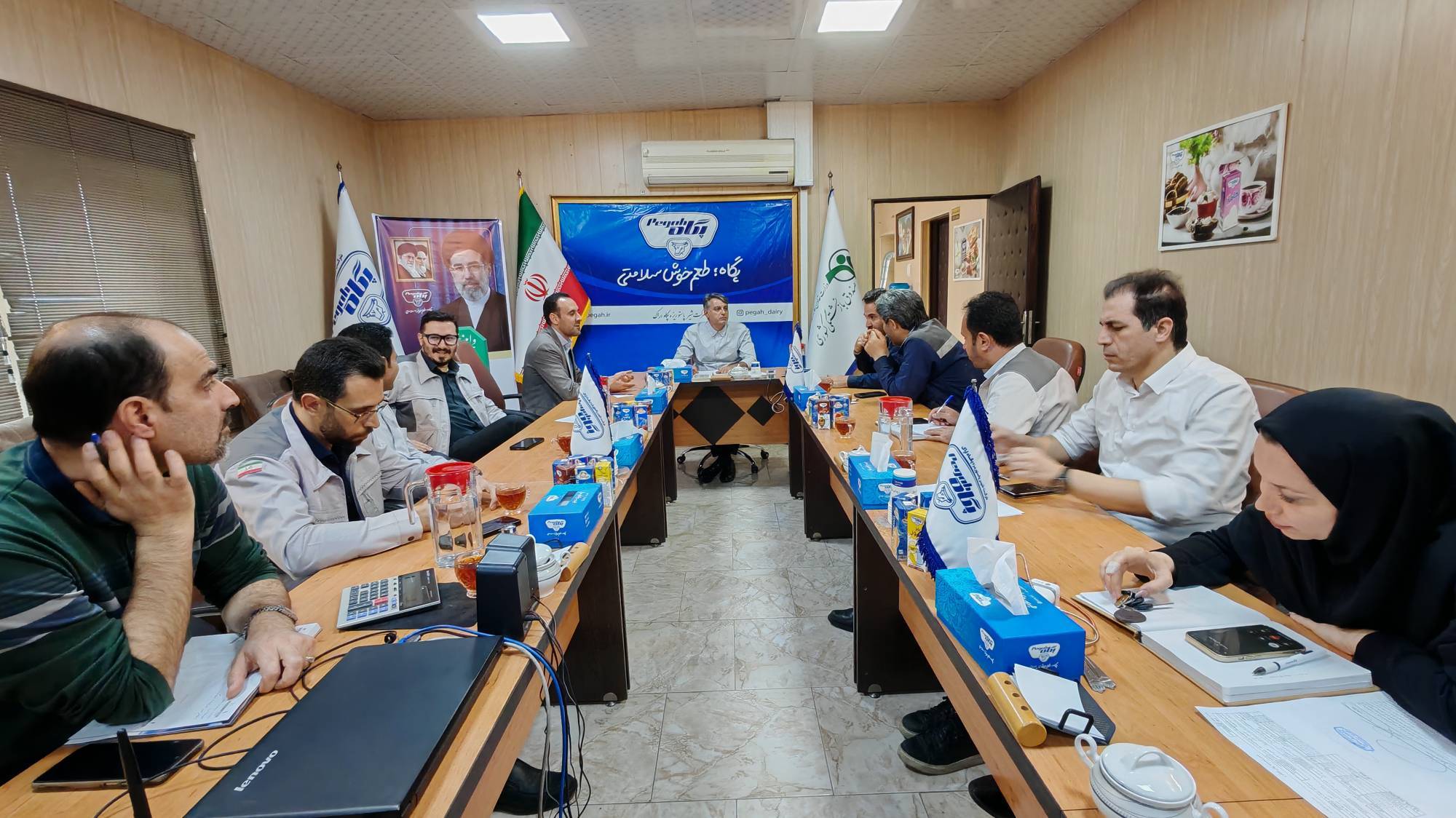 پگاه_از_چهارگوشه_ایران |شرکت پگاه اراک در آمادگی کامل برای شرایط بحران