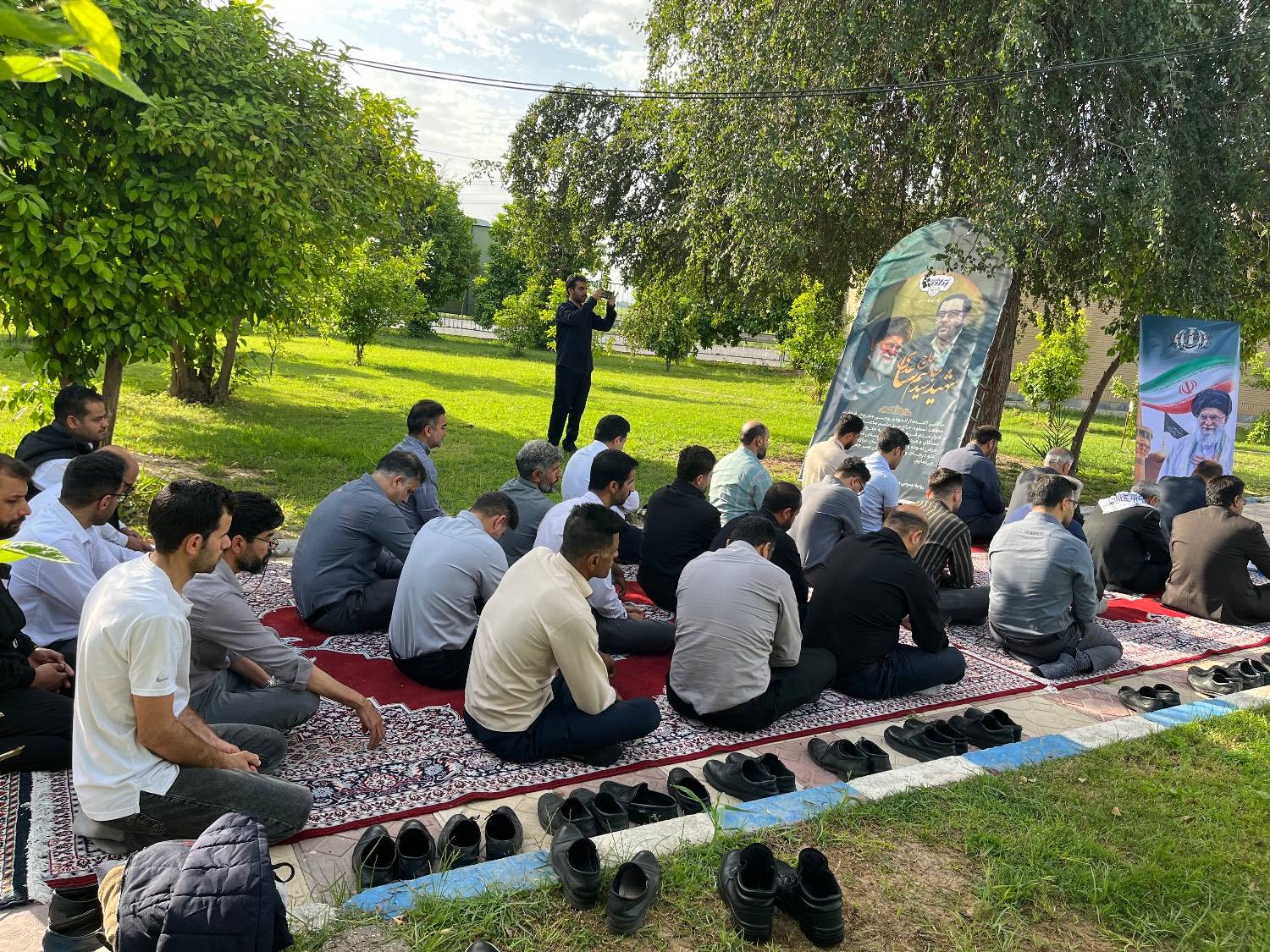 پگاه_از_چهارگوشه_ایران | قرائت زیارت عاشورا در پگاه خوزستان به یاد رهبر شهید، شهدای جنگ رمضان و شهدای جبهه