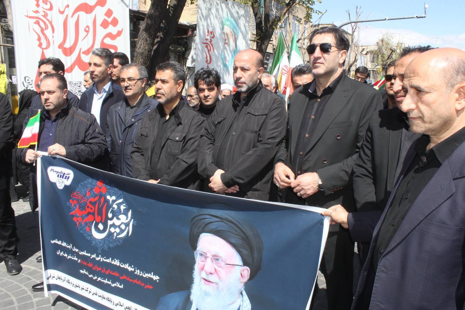 پگاه_از_چهارگوشه_ایران | برگزاری مراسم ویژه چهلمین روز شهادت قائد امت، در پگاه آذربایجان شرقی