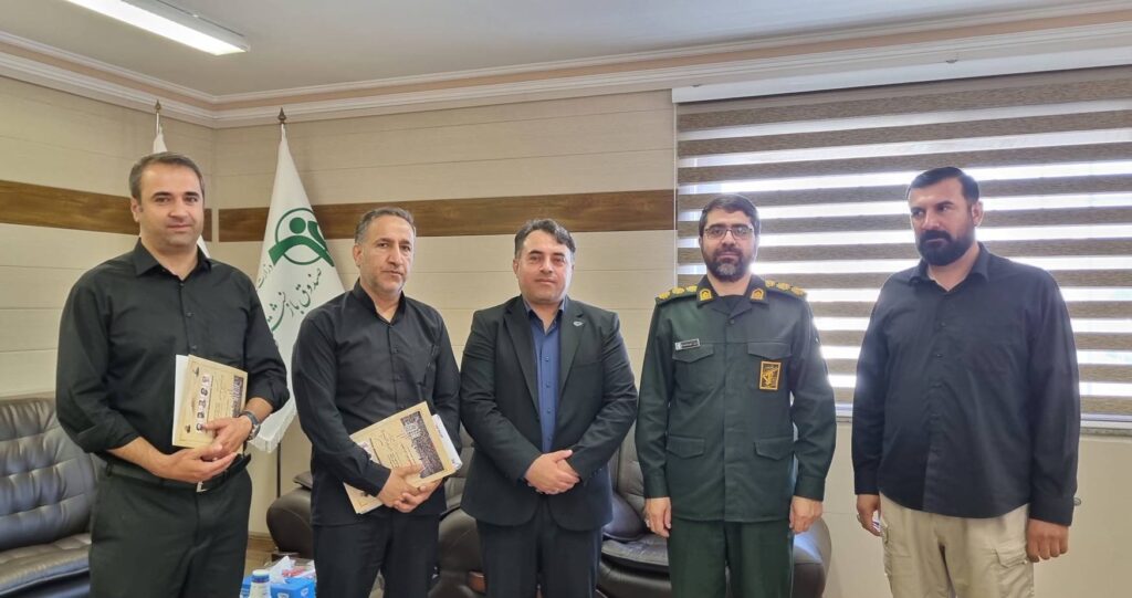 پگاه_از_چهارگوشه_ایران|برگزاری مراسم تودیع و معارفه فرمانده بسیج کارگری شرکت پگاه زنجان