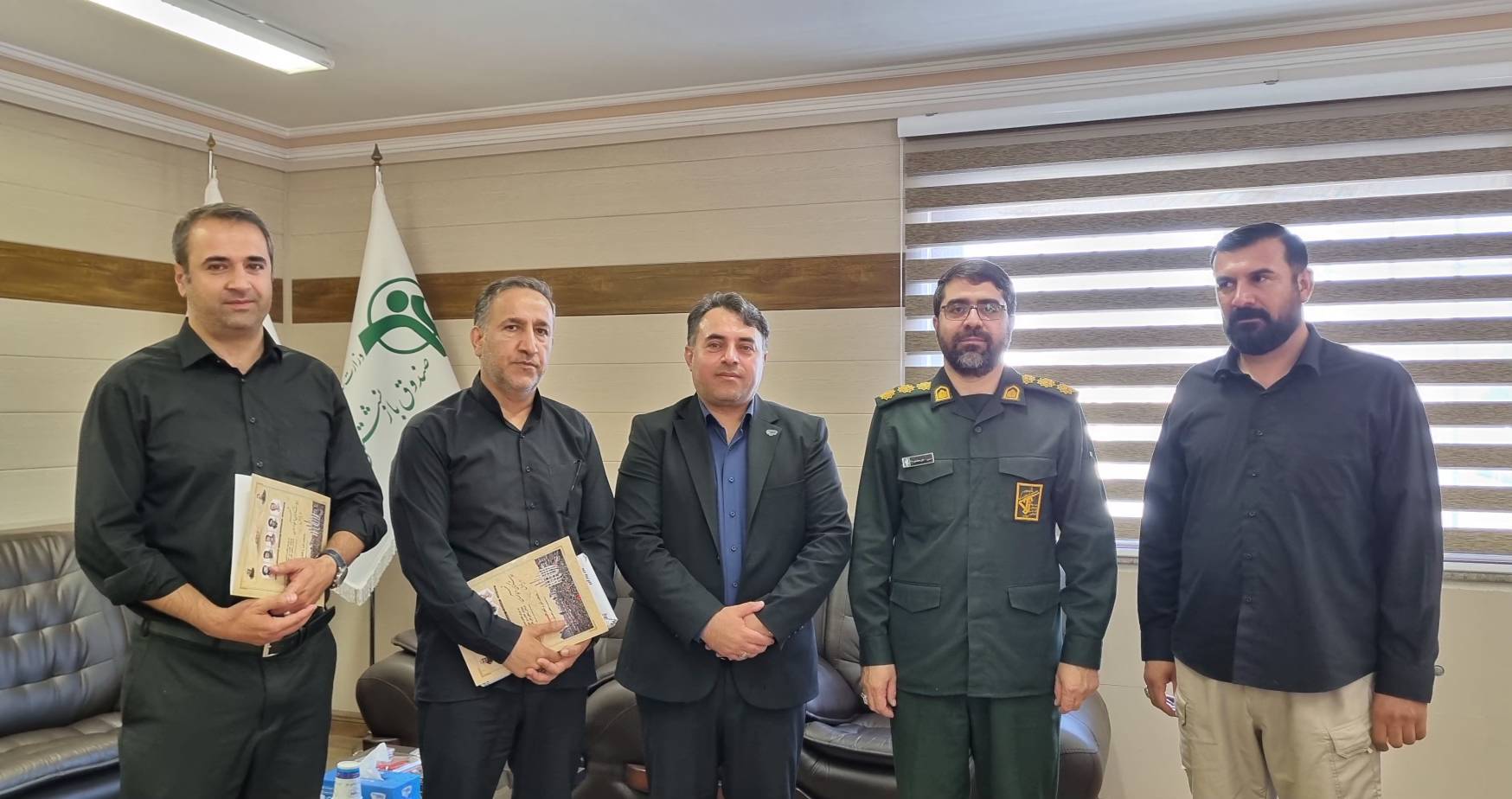 پگاه_از_چهارگوشه_ایران|برگزاری مراسم تودیع و معارفه فرمانده بسیج کارگری شرکت پگاه زنجان
