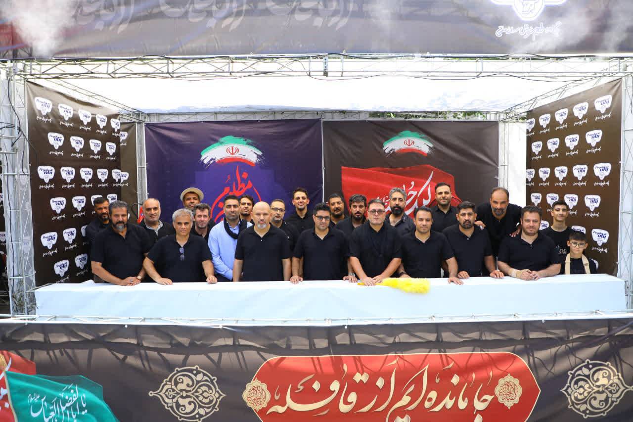 پگاه_از_چهارگوشه_ایران | برپایی موکب خدمت‌رسانی “شرکت صنایع بسته‌بندی فرآورده‌های شیری پگاه” در مسیر پیاده‌روی جاماندگان اربعین