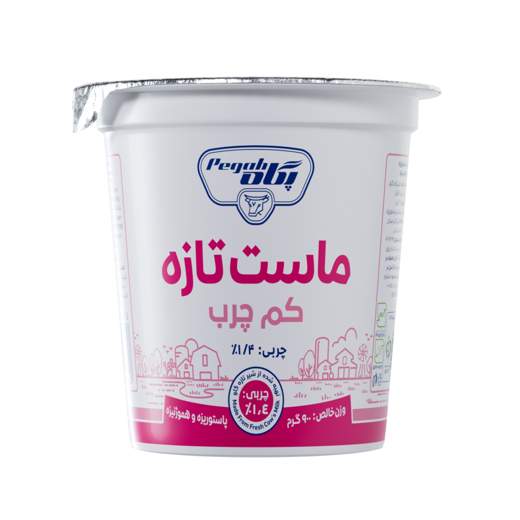 ماست ۹۰۰ گرمی کم چرب