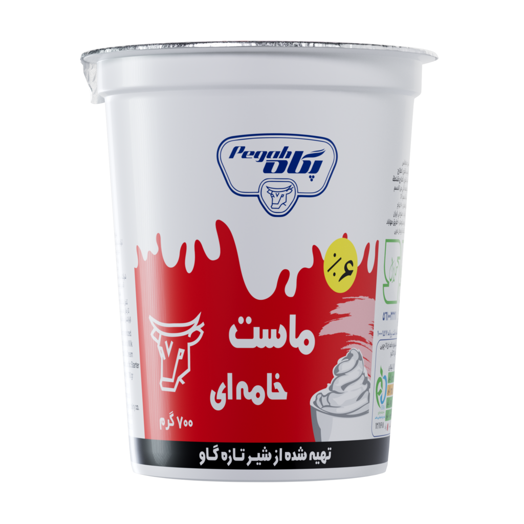 ماست خامهای ۷۰۰ گرمی