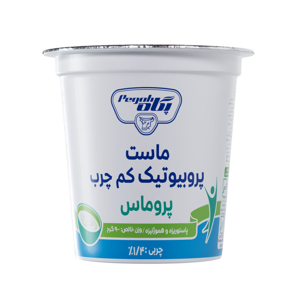 ماست پروبیوتیک ۹۰۰ گرمی کم چرب پروماس