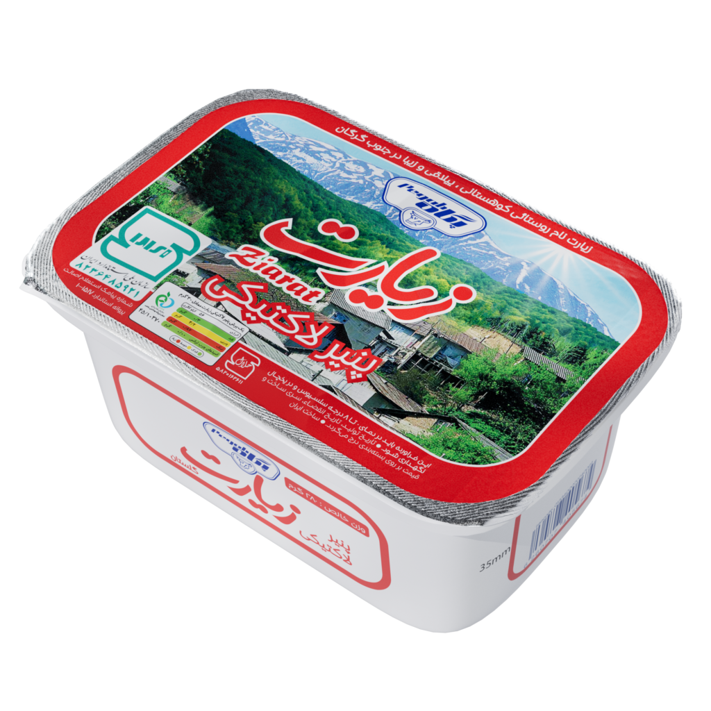 پنیر لاکتیکی زیارت ۲۸۰ گرمی