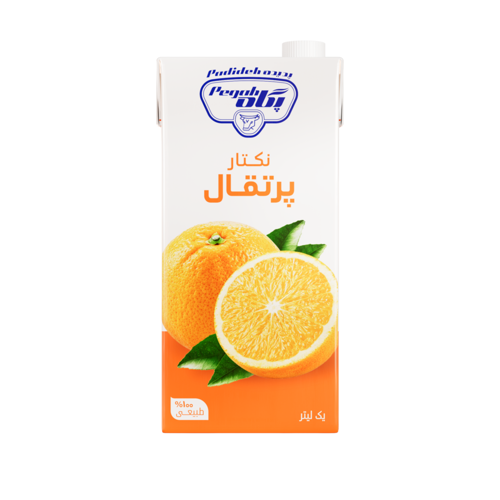 آب پرتقال طبیعی ۱ لیتری