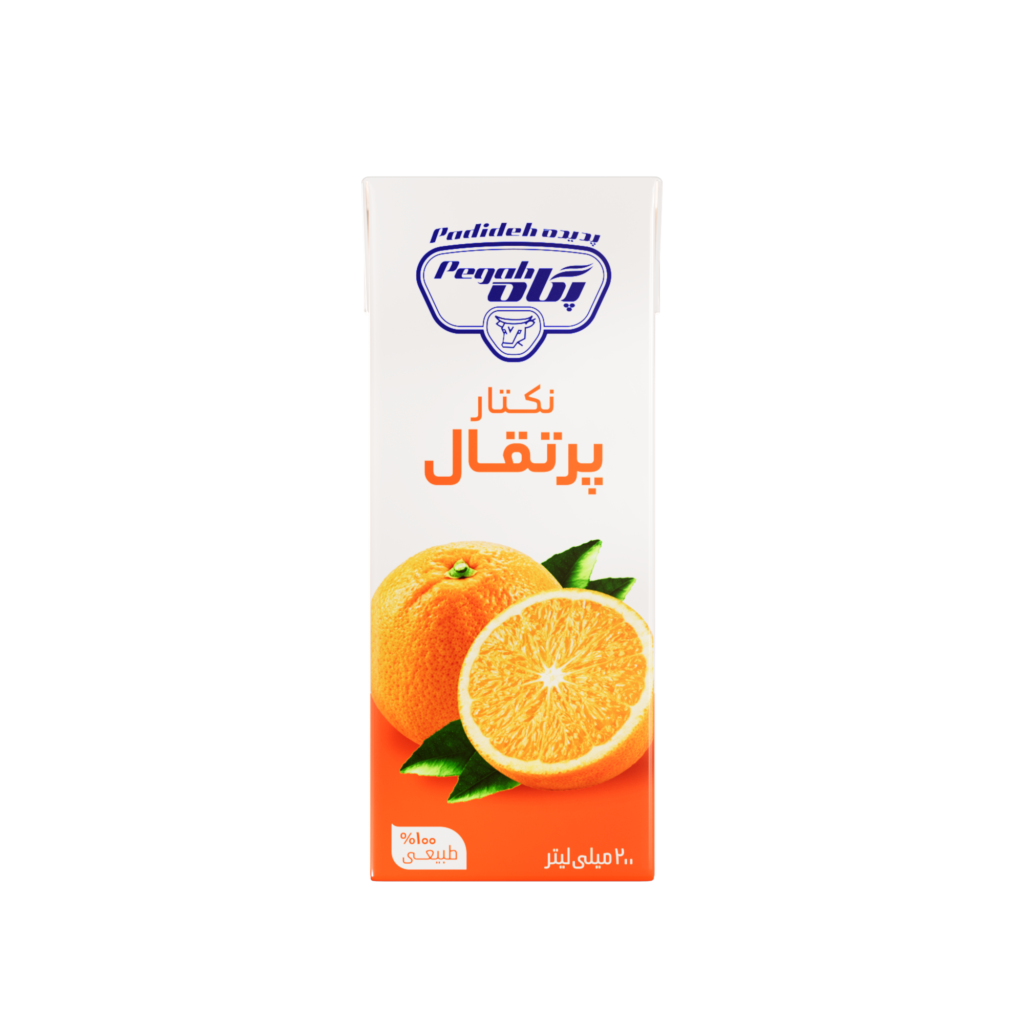 آب پرتقال طبیعی ۲۰۰ سی سی