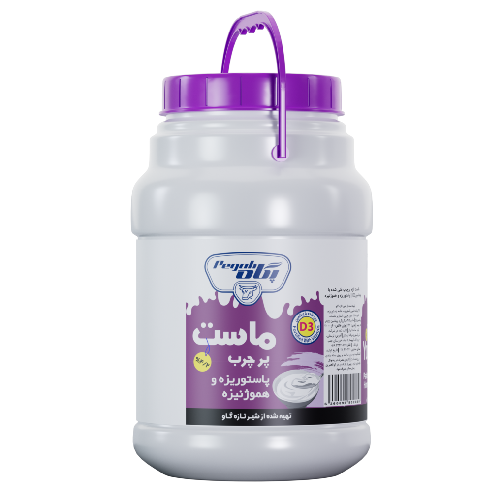 ماست دبه ۲ کیلویی غنی شده
