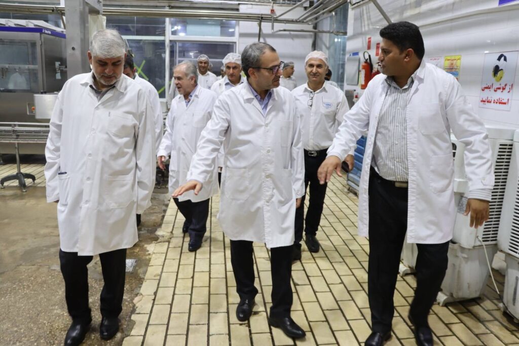 بازدید سرپرست صنایع شیر ایران _ پگاه از گاومیش داری صنعتی ۲۰۰۰ رأسی در شوش